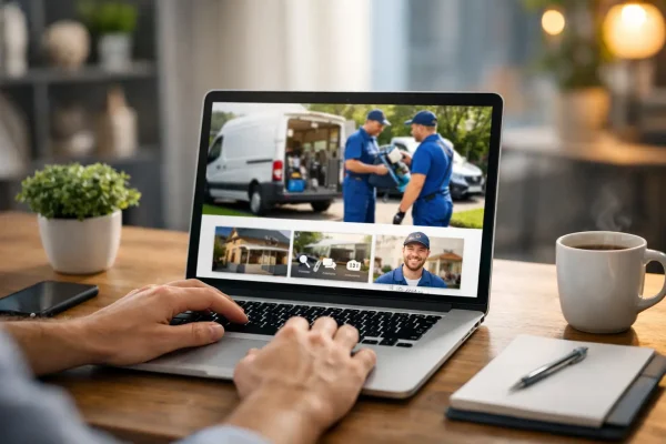 Yerel Hizmet İşletmesi Web Sitesi Örneği