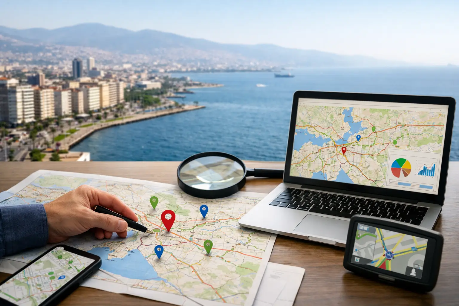İzmir Harita Optimizasyonu ile Daha Fazla Müşteri